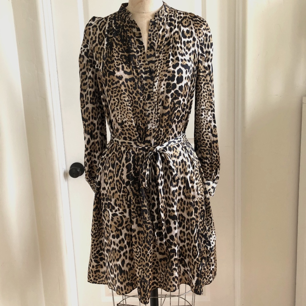 Zadig and Voltaire Leopard Print Dress
